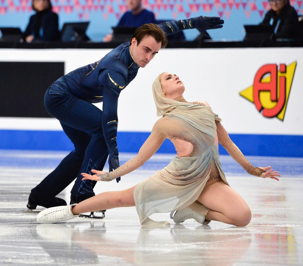 La danza sobre hielo española emociona en el Europeo de patinaje - HIELO ESPAÑOL