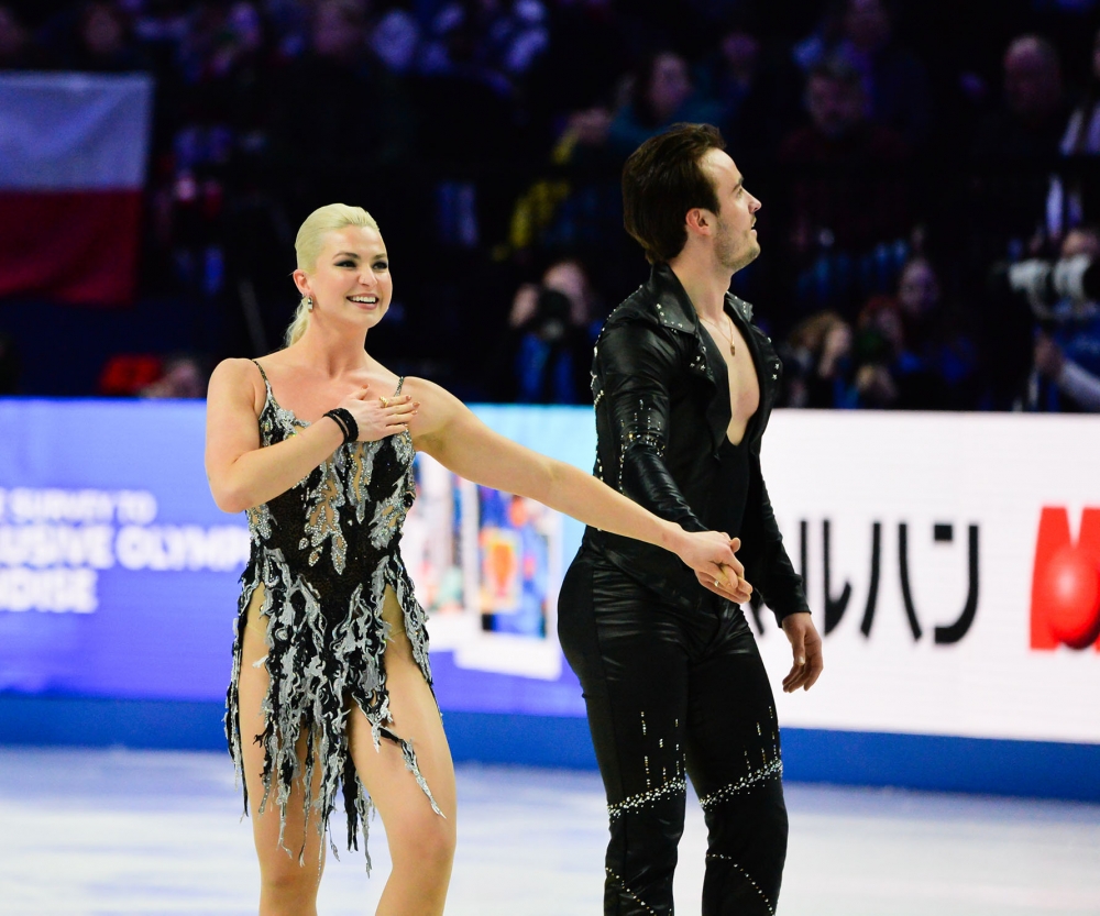 Olivia Smart & Tim Dieck, a por todas en la final del Mundial - HIELO ESPAÑOL